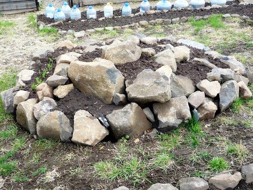 Как сделать альпийскую горку на даче своими руками